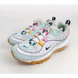 Nike Air Max 98 Women's 8.5 Teal Tint Nightshade Spirit White CI9897-300